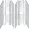 50pcs Greenhouse W Clips Stainless Steel Wire Clips for Greenhouse Glass Pane Fixing Clips Glazing Clips Greenhouse Window Clips Greenhouse Spring Clips Halls Greenhouse Clips for Polycarbonate