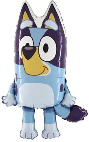 Ballonim® Bluey Ballon Gonflable d'environ 80 cm - Décoration d'anniversaire