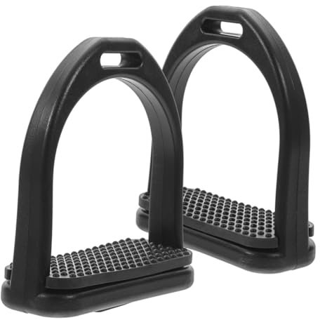 KITANDOVE Für Sattel Reiten Western-Stil Überschuh- Mit Pom-Material Schwarz