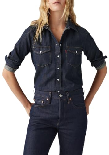 Levi's Women's Iconic Western Shirt, Today's News, XL