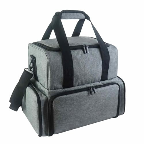 Sac De Rangement pour Vernis À Ongles - Organisateurs De Vernis À Ongles Et D'outils d'art des Ongles - Double Couche Sac De Voyage De Outils De Vernis À Ongles pour Accessoires De Manucure