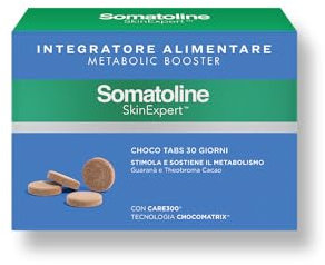 Somatoline SkinExpert, Integratore Metabolic Booster, Integratore Alimentare Stimolante Metabolismo, con Care300, 30 compresse masticabili