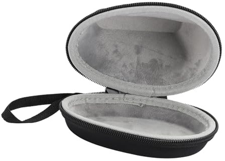 Solinder Bärbart Trådlöst Musfodral, EVA-reseförvaringsväska för MX Vertical Ergonomic Mus med Mjukt Skum Inuti, Tillverkad Av Högkvalitativt Material, Musförvaringsväska, Musväska,