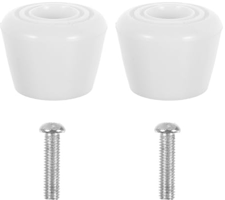 TOGEVAL Topes de Freno para Patines Cuádruples de Color Tornillos, Accesorios de Repuesto Ajustables para Patinaje en Línea Ruedas, Compatibles para Uso en Interior y Exterior