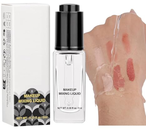 Líquido Mezclador para Sombras 9 ml Gotas Multiusos Para Base, Sombras,