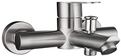 Ciencia sus 304 Acero inoxidable cuarto de baño ducha bañera grifo pared sna516