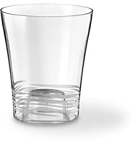 Teraplast Orchidea - Vaso Orchidea con Fondo Rialzato. Vaso 100% Riciclabile, Diametro 14cm, Trasparente