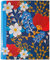 RNKVERLAG 46778 - Ringbuch „Blumen“, mit Register A-Z, für DIN A5, 4 Ring-Mechanik, 1 Stück
