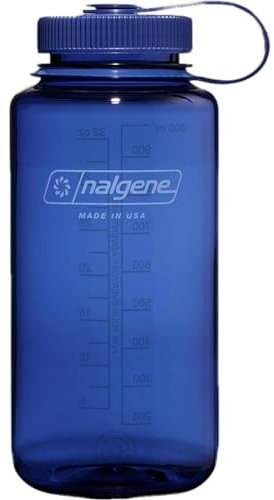 Nalgene Leak-Proof Tritan BPA-Free 32 oz Wide-Mouth Water Bottle - Made in USA for Outdoor & Daily Use