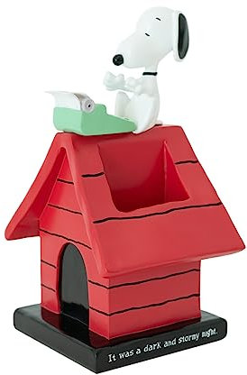 Grupo Erik Stiftehalter Snoopy Schreibtisch Organizer Schreibtisch Deko Figur Stifköcher Schreibtisch Zubehör - Offizieller Peanuts Snoopy Geschenke Fanartikel - Stifte Organizer