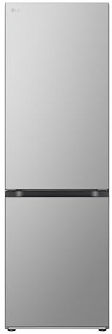 LG GBV3100CPY Kombinierter Kühlschrank, Klasse C, Kühlschrank No Frost, 344 l, flache Türen, Technologie Door & Linear Cooling, Schublade Fresh Converter, Weinregal, Kompressor Smart Inverter, Silber