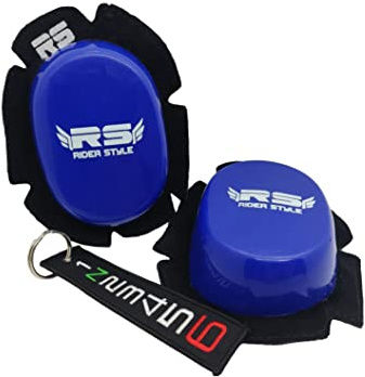 RS Rider Style Deslizaderas para mono de Moto | Race, Circuito moto (Azul)