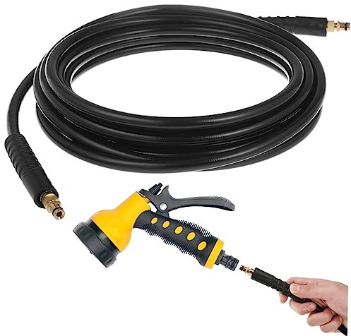 Gatuida Wasserreinigungsgummirohr Hochdruckreinigerschlauch Auto-Reinigungsrohr Hochdruckschlauch cambio hose waschmaschinenschrank Auto-Reinigungsschlauch Verlängerungsschlauch