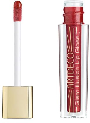 ARTDECO Glam Illusion Lip Gloss - Lip Gloss für unwiderstehlichen Glanz mit Wet-Look & Glitzer-Effekt - 1 x 4 ml