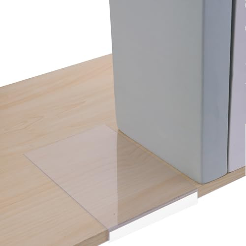 10 Stück Bewegliche Regal Etikettenhalter Durchsichtige Regaletiketten Bibliothek Regal Markierungen Transparenter Etiketten Halter für Klassenzimmer Büro