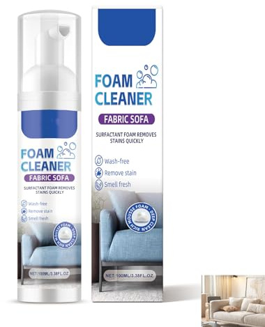 Fabric Cleaning Sofa & Carpet Cleaning Foam - Stain Removal & Dry Clean for Sofas,Curtains & Fabric - 100ML
