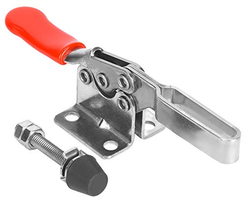 Yctze Abrazadera de Palanca Horizontal de Liberación Rápida de Acero Inoxidable 304 con Capacidad de Sujeción de 27 Kg para Operaciones Seguras y Cómodas