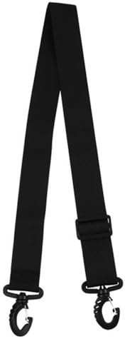 NAMOARLY Sangle de Transport de Chaussures de Ski en Nylon Noir, Réglable et Pliable, Accessoire Pratique pour Garçon et Filles, Évite Les Douleurs Dorsales Lors du Port