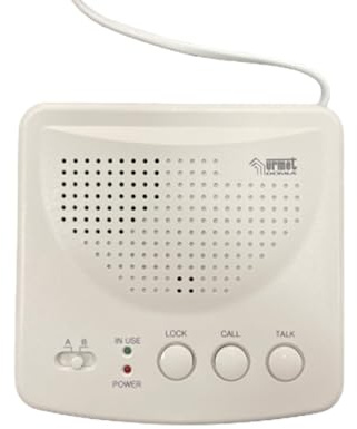 INTERFONO 2 CANALI STAZIONE SINGOLA AD ONDE CONVOGLIATE INTERCOM 8202/1