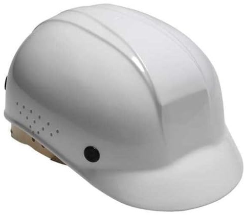 Honeywell Deluxe Bump Cap - Low Hazard, Vented, 4-pt Suspension, HDPE Shell, pin Lock Adjustment BC86010000