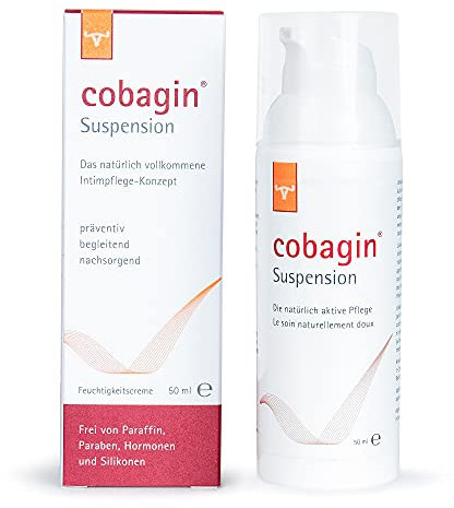Cobagin Suspension 50 ml | Natürliche Intimpflege gegen sehr trockene Haut & Schuppenflechte