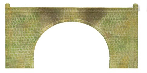 Hornby R8511 Skaledale 00 Gauge Tunnel Portals Double (Stone),Brown,Small