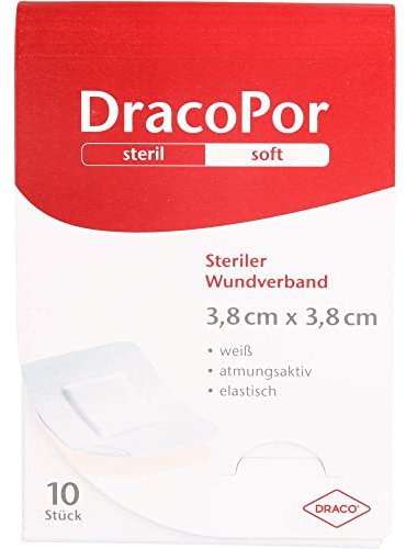 Dracopor Wundverband 3,8x3,8 cm Steril