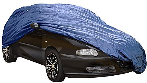 S SUMEX Funda Exterior Impermeable Coche Protector Coche Talla M, 430x160x120cm