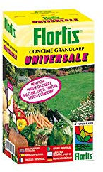 Flortis universel Engrais pour plantes, fleurs, herbe, jardin, légumes et fruits 1 kg