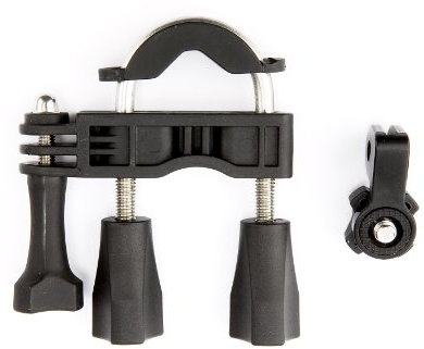 Veho Muvi Universal Pole / Bar Mount for Bikes / Roll Cages / Boat Rigging for Muvi KX-Series | Muvi K-Series | Muvi HD | Muvi Micro - Black (VCC-A017-UPM)