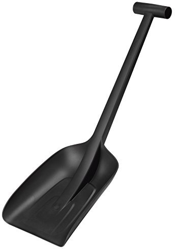 Fiskars Autoschneeschaufel, Länge: 63 cm, Glasfaserverstärkter Kunststoff, Schwarz, Solid, 1019353