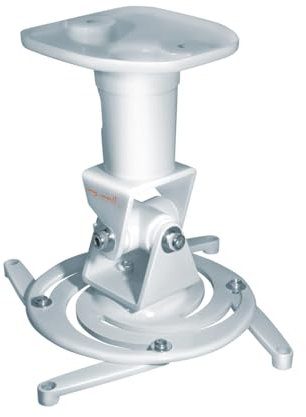 MyWall H16-1L Support Plafond pour TV Pivotant 360° Inclinaison 180° Argent