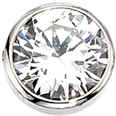 Jobo Damen-Anhänger aus 925 Sterling Silber mit Zirkonia