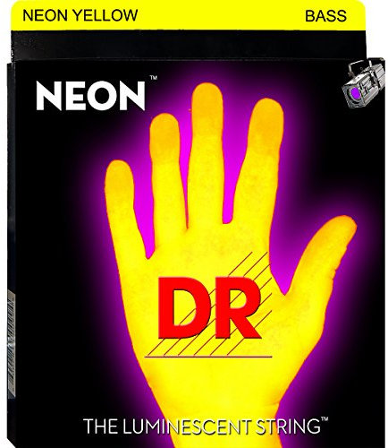 DR Strings HI-DEF Neon Bassgitarren-Saiten (NYB5-45)