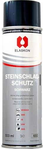 Elaskon Steinschlagschutz schwarz (überlackierbar), 500 ml Spraydose