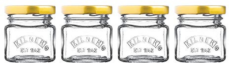 Kilner Screw Top Glass Jars Set of 4 55ml