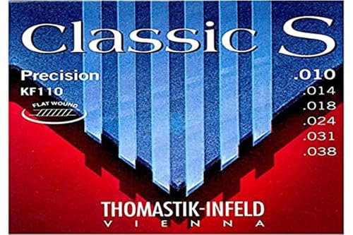 Thomastik 656677 Saiten für Klassik-Gitarre Cassic S Series, Satz KF110 0.010- 0.038