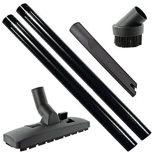 SPARES2GO Extension Rods/Attachment Hoover Tubes Tool Kit for Shopvac Vacuum Cleaner (32mm Nozzle Diameter)