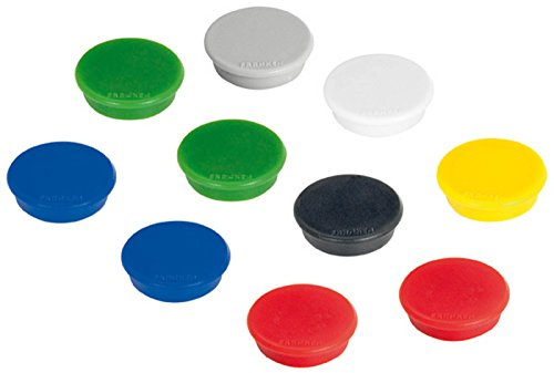 FRANKEN Magnet 24 mm 300 g sortiert Haftmagnet Ø 24mm farbig