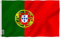 Anley Fly Breeze 3x5Pi Drapeau du Portugal Vive Résiste aux UV-Entête en Toile/Double Couture-Drapeau Portugais en Polyester, œillet en Laiton 3x5Pi