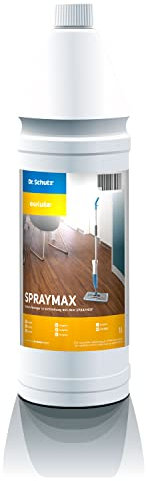 Dr. Schutz Spraymax 1 L Bodenreiniger für Sprühmop | für Bodenwischer mit Sprühfunktion | schnelle Reinigung für PVC, Parkett, Laminat und Fliesen