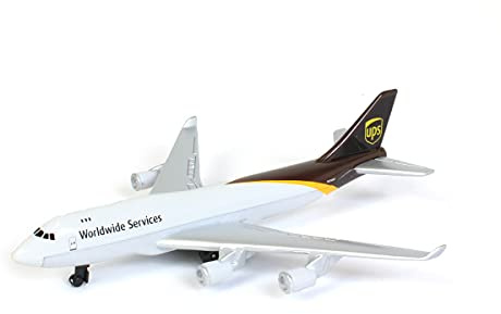 Daron Toy Airplane – UPS – Die-Cast Metal Model Airplane Toy with Plastic Parts for Kids Ages 3+
