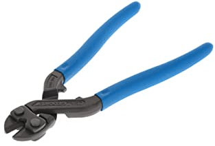 GEDORE Cortapernos de una sola mano, Filos para alambre blando de hasta 6,0 mm, Poca fuerza necesaria, Pequeño, Longitud 200 mm, 8340-200 TL