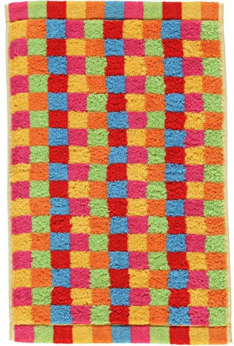 Cawö Gästetuch 30 x 50 cm, 6er Set, Schottenmuster, Mehrfarbig, Flauschig, Baumwolle, Dekorativ / Formal