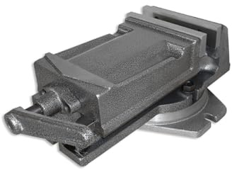 SOGI Y166/160 Morsa a Macchina con Tavola Girevole per Fresatrici - Apertura 120 mm, Larghezza Ganascia 160 mm, Altezza 52 mm