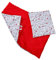 Kinderwagen Babywiege Reise Set Garnitur Kissen Decke doppelseitig Kollektion Red Stork 50x70
