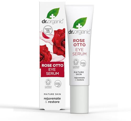 Dr. Organic Sérum Contour des Yeux à la Rose Bio 15 ml