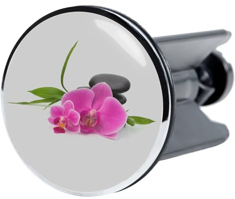 Sanilo Waschbeckenstöpsel Wellness, Stöpsel für das Waschbecken, universal mit Motiv