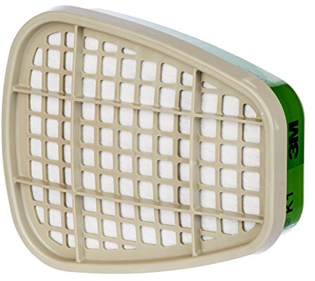 3 M K1 Filter, Against The Ammonia, 8 pcs, 6054