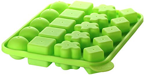 Yoko Design 1208 - Molde para Cake Pops (Silicona Platino, 22,5 x 18,5 x 3,7 cm), Color Verde